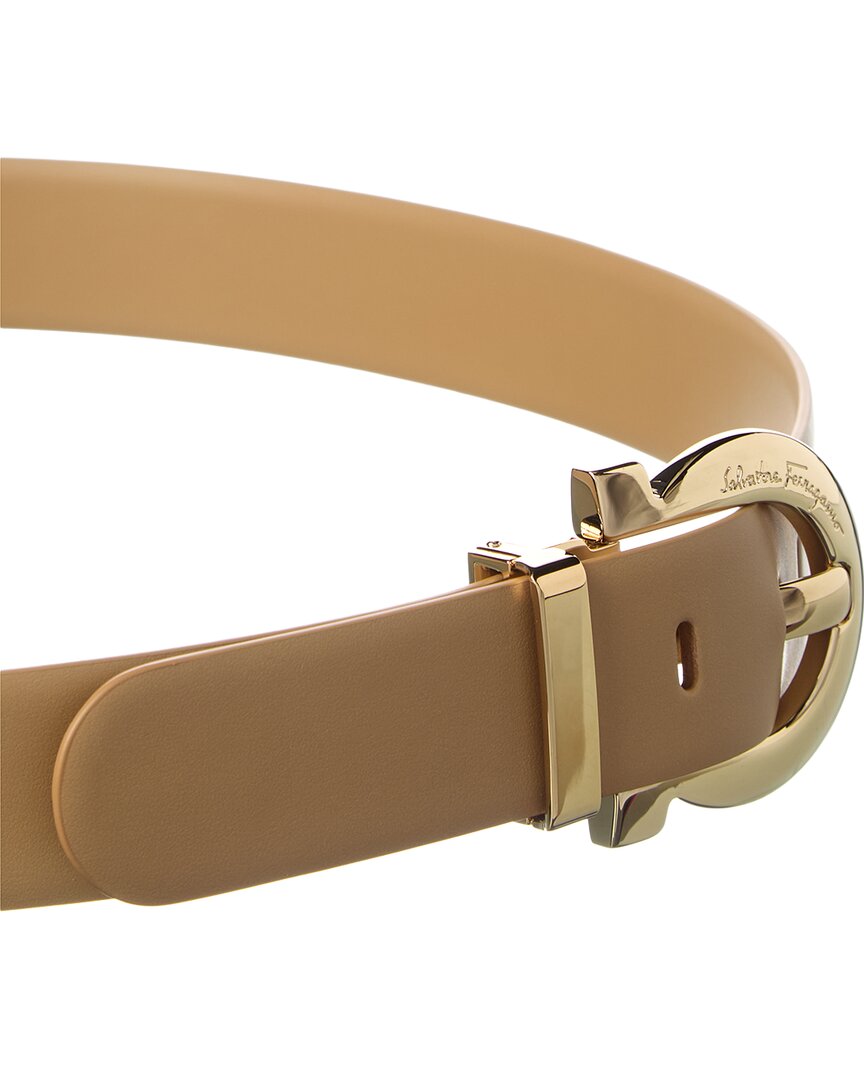 ferragamo leather belt