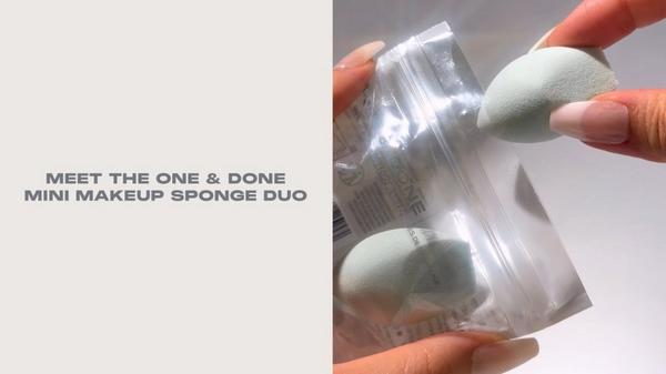 One & Done Mini Makeup Sponge Duo