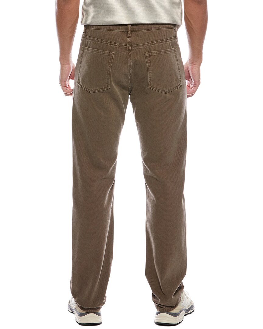 frame antique latte brown straight jean