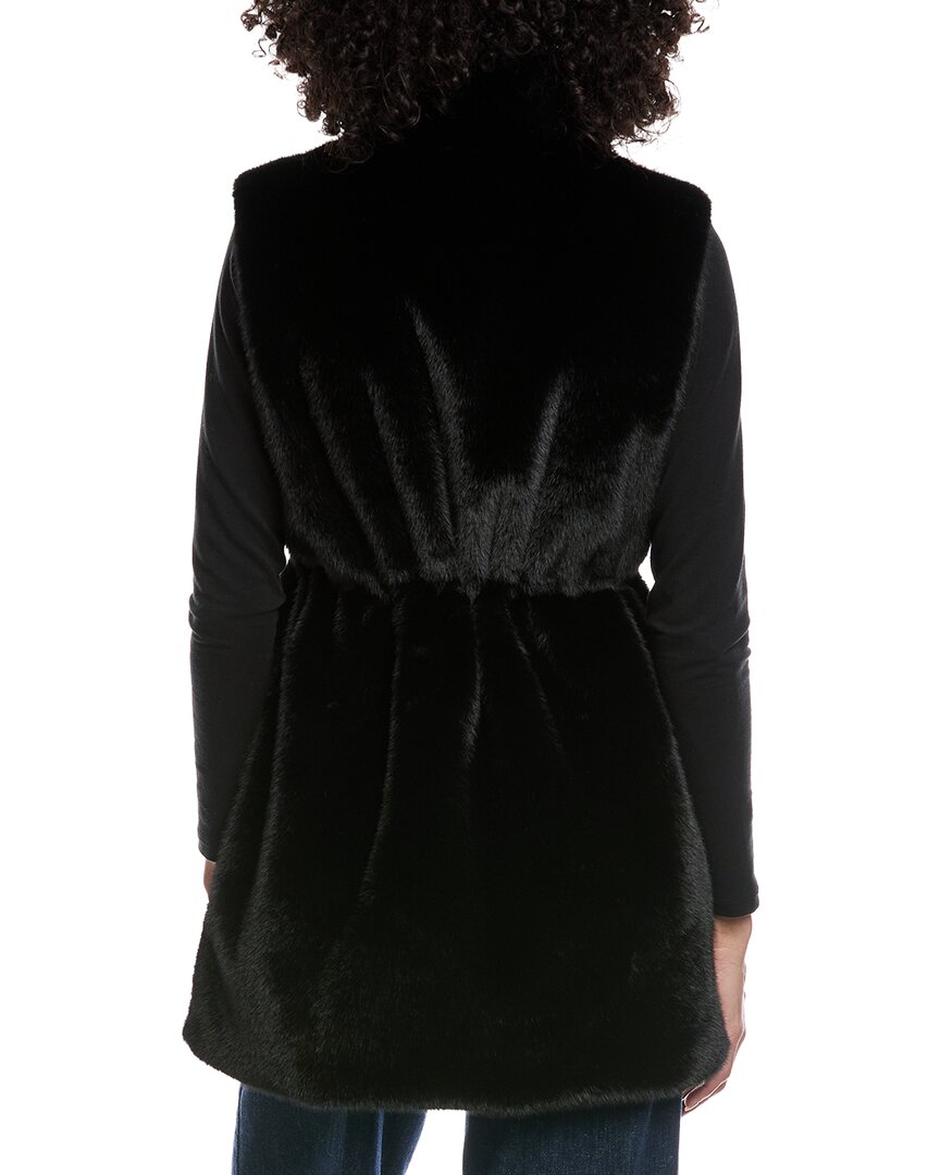 drawstring cinched vest