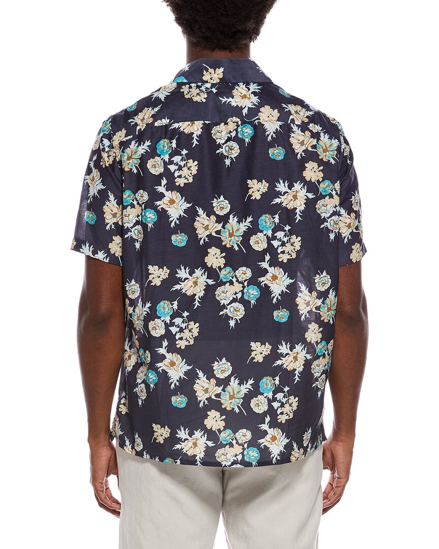 silk-blend sport shirt