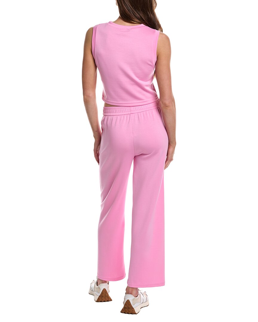 29in 2pc crop tank & wide leg pant lounge set
