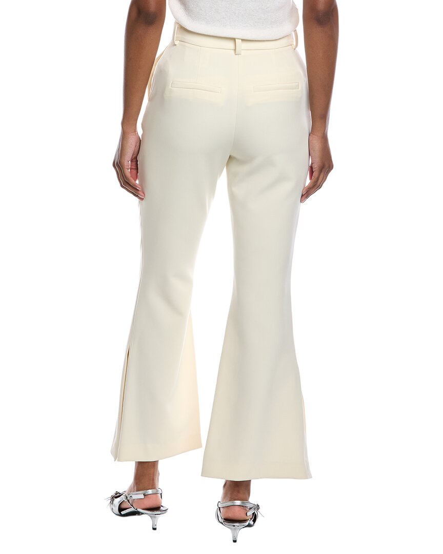 matte crepe flare pant