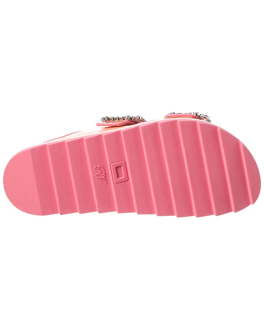 viv strass buckle slide