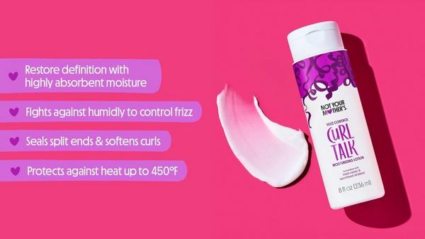 Curl Talk Frizz Control Moisturizing Hair Lotion