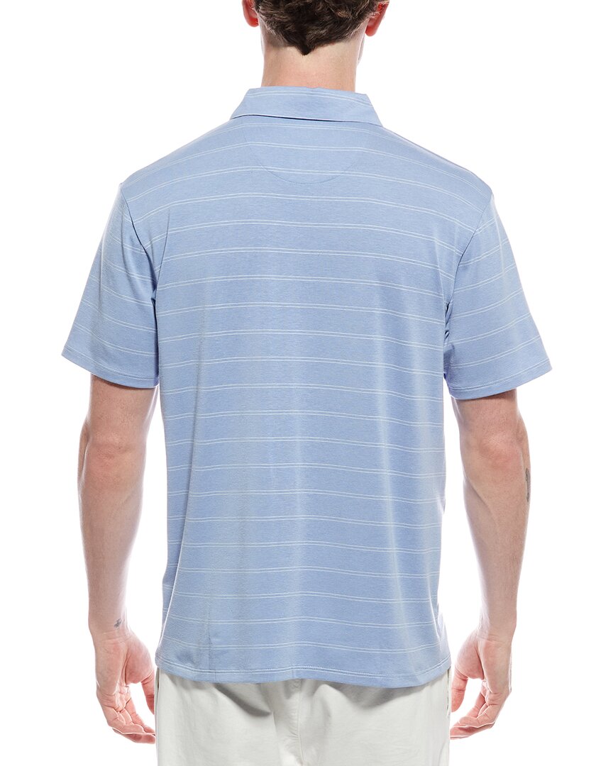 premium stripe polo shirt