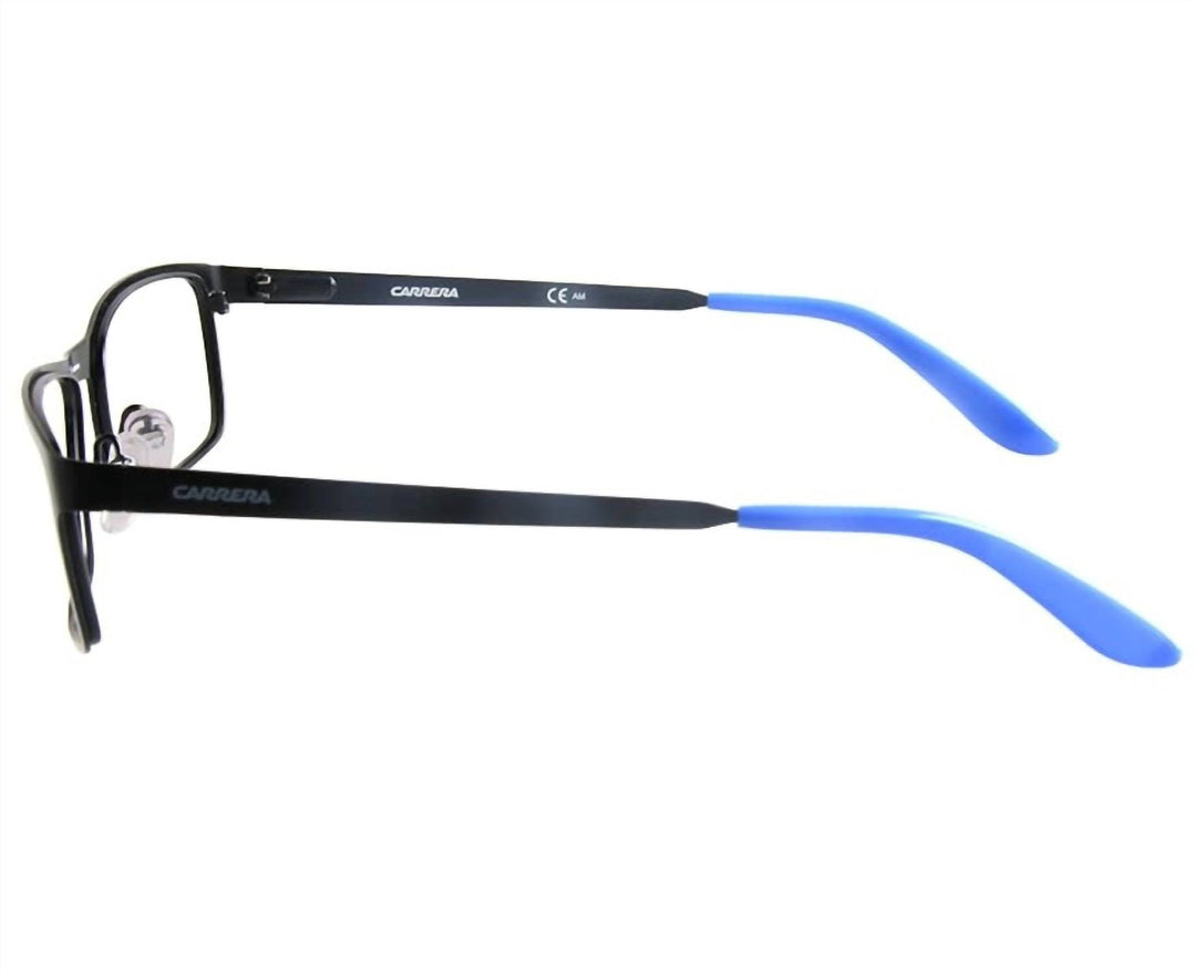 men's ca9911 rectangular eyeglasses in black blue