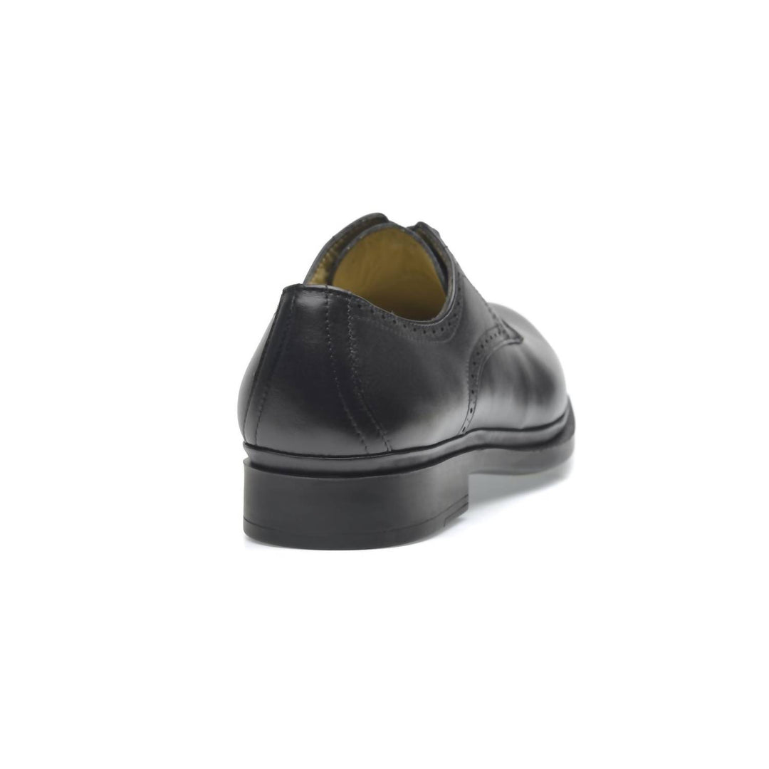 men's lambskin oxfords classic in black
