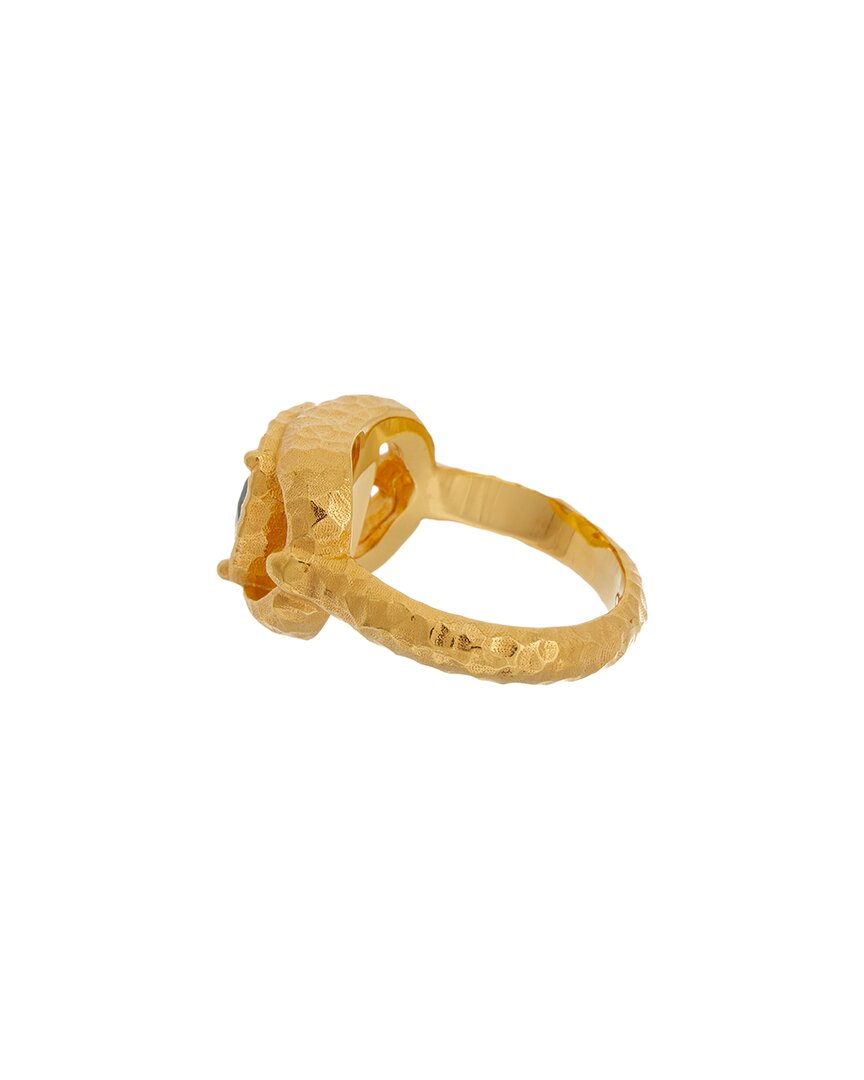 rectangle crystal ring