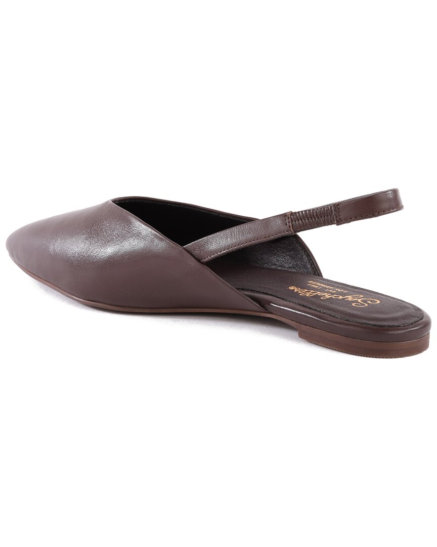 holli leather flat