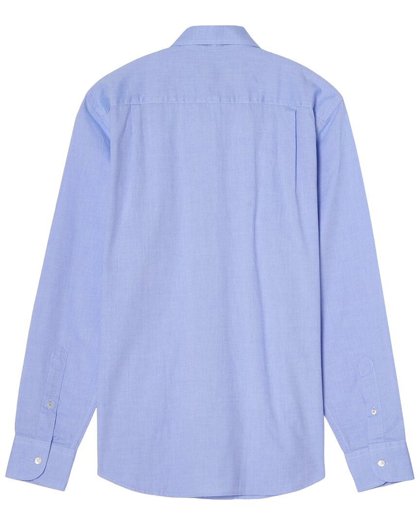 morgan pinpoint oxford shirt