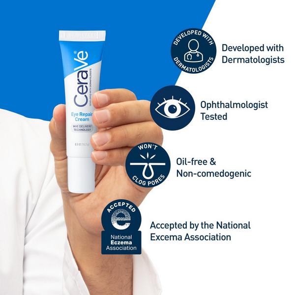 Eye Repair Cream for Dark Circles and Puffiness for All Skin Types