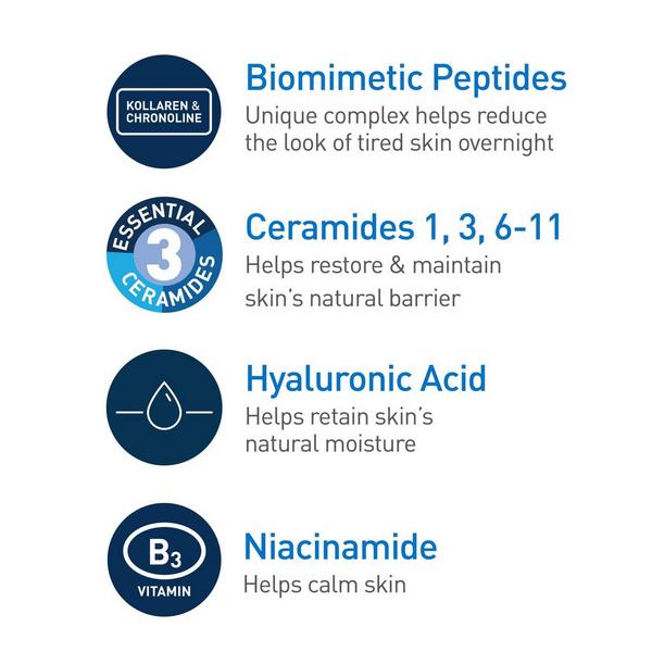 Skin Renewing Night Cream, Face Moisturizer for All Skin Types