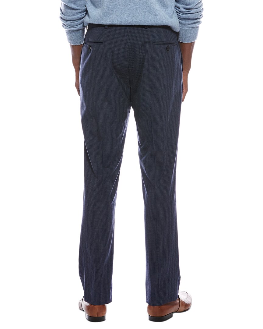 wool-blend classic trouser