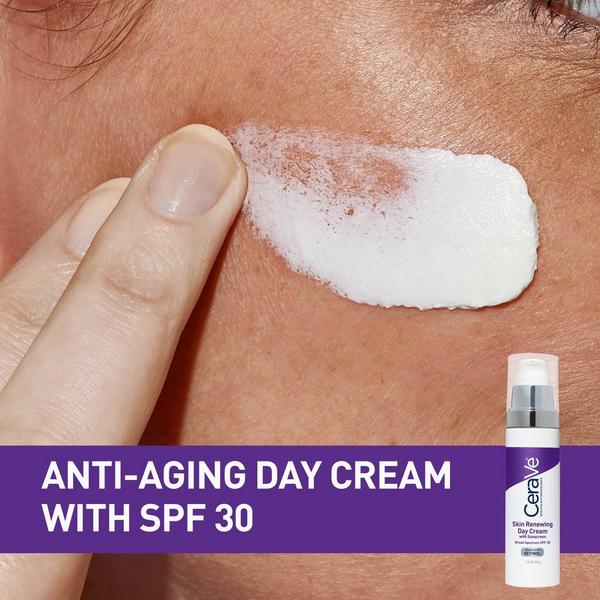 Skin Renewing Day Cream, Face Moisturizer with SPF 30 & Retinol