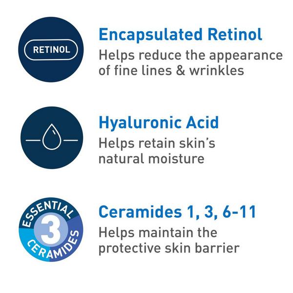 Skin Renewing Day Cream, Face Moisturizer with SPF 30 & Retinol