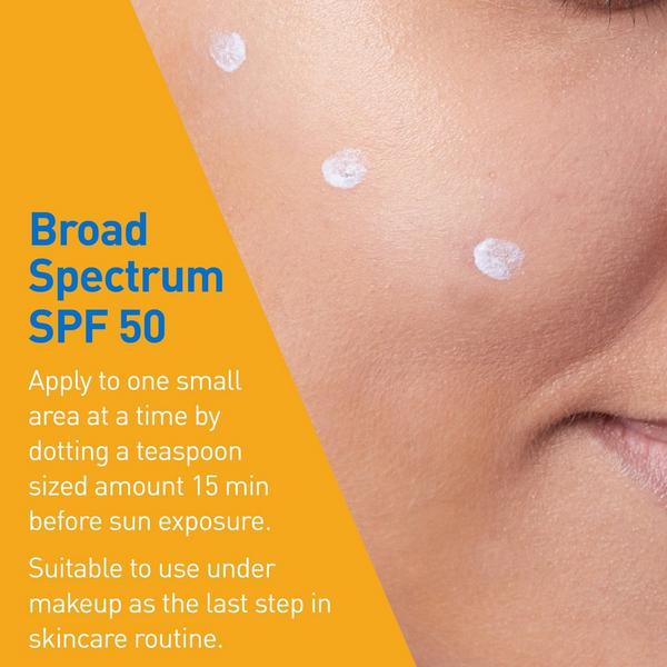 Hydrating Mineral Sunscreen Lotion for Face SPF 50 for All Skin Types