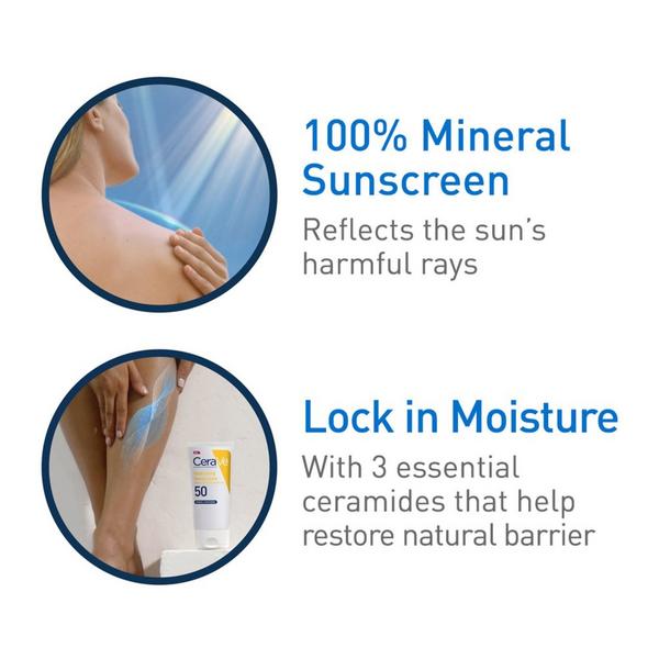 Hydrating Mineral Sunscreen Lotion for Body SPF 50 for All Skin Types