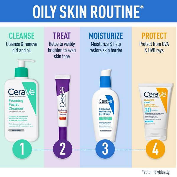 Skin Renewing Vitamin C Serum, Skin-Brightening Antioxidant Face Serum