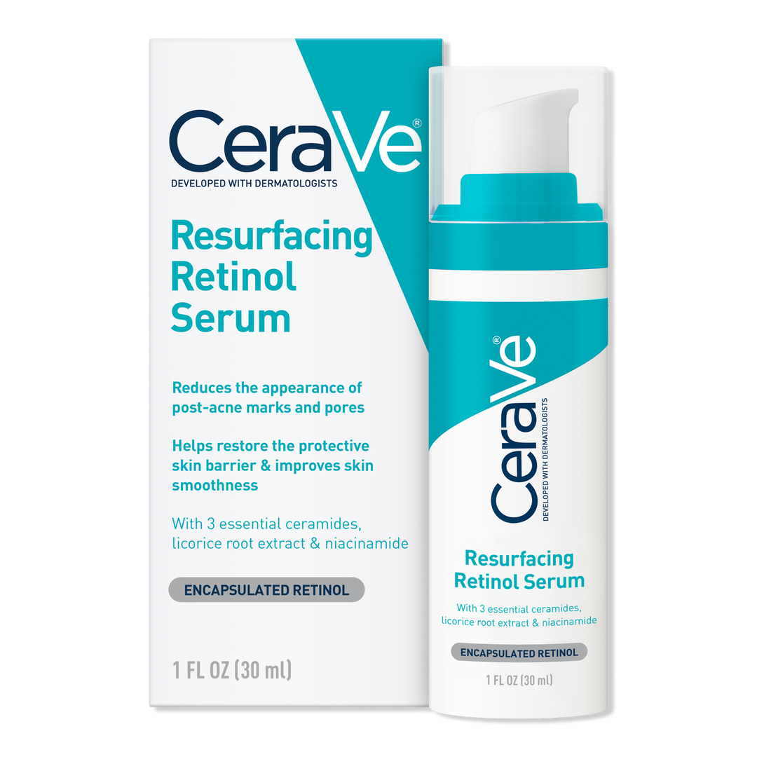 Resurfacing Retinol Facial Serum for Acne Prone Skin