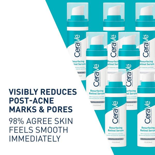Resurfacing Retinol Facial Serum for Acne Prone Skin