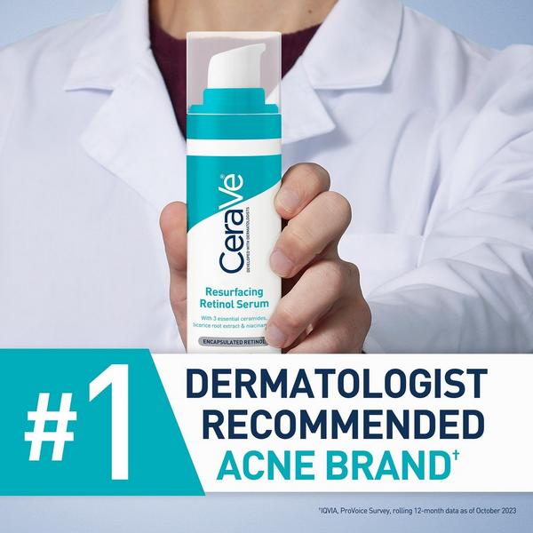 Resurfacing Retinol Facial Serum for Acne Prone Skin