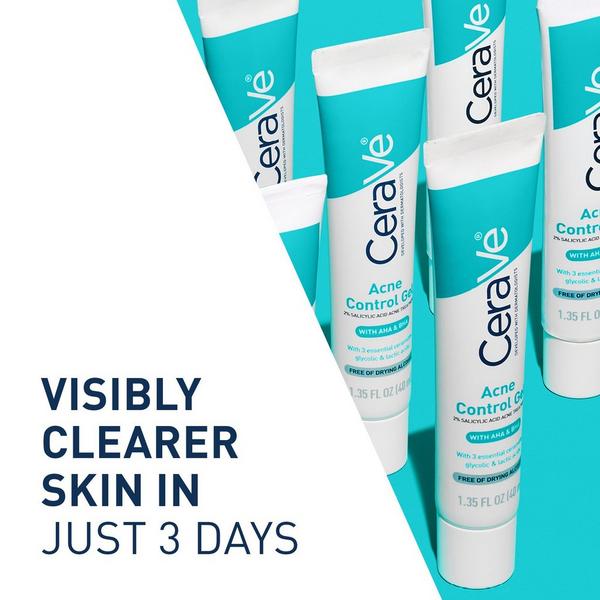 Acne Control Gel Blemish Treatment with AHA & BHA for Acne Prone Skin