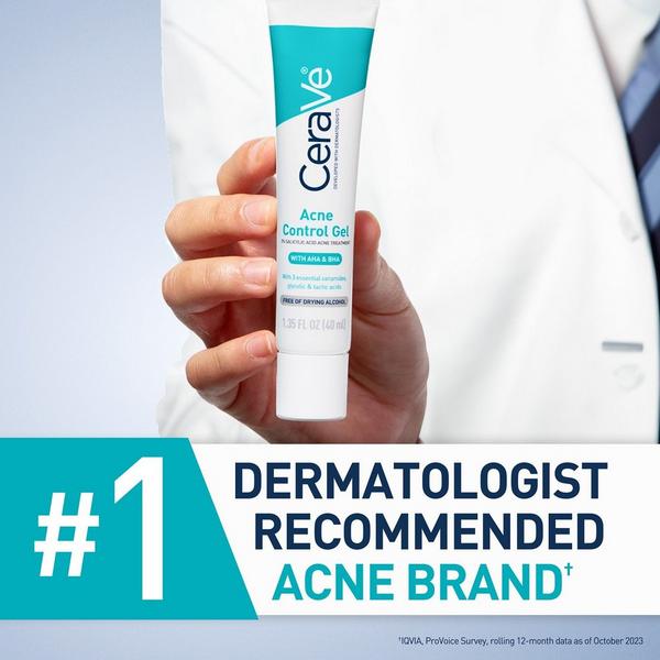 Acne Control Gel Blemish Treatment with AHA & BHA for Acne Prone Skin