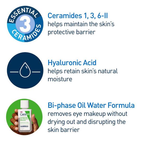 Comforting Eye Makeup Remover with Hyaluronic Acid