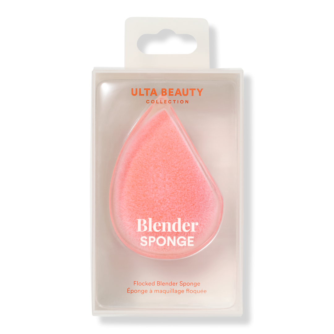 Flocked Makeup Blender Sponge