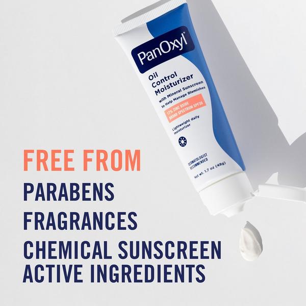 Oil Control Moisturizer with Broad Spectrum SPF 30 Mineral Sunscreen