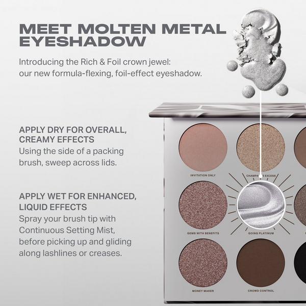 Rich & Foiled Going Platinum Eyeshadow Palette