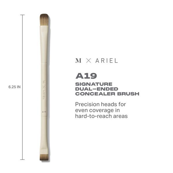Morphe X Ariel A19 Signature Dual-Ended Concealer Brush