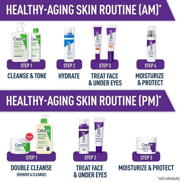 Skin Renewing Vitamin C Eye Cream, Anti-Aging Eye Treatment for Dark Circles & Puffiness