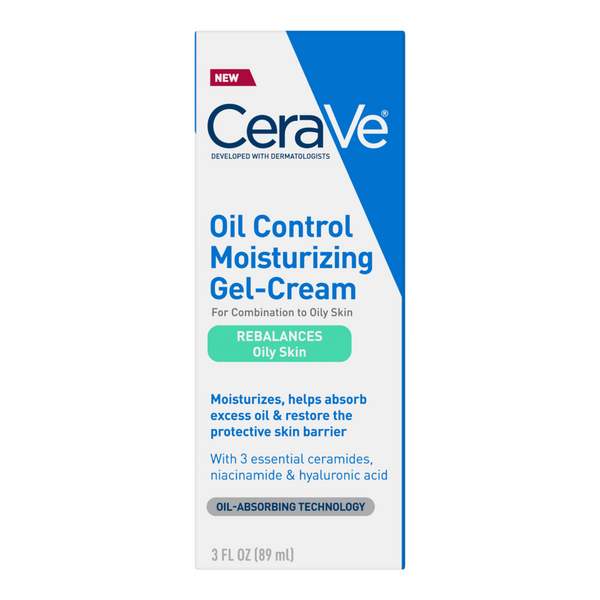 Oil Control Moisturizing Gel-Cream Face Moisturizer for Oily Skin