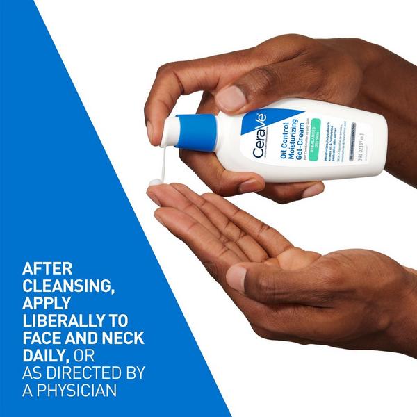 Oil Control Moisturizing Gel-Cream Face Moisturizer for Oily Skin