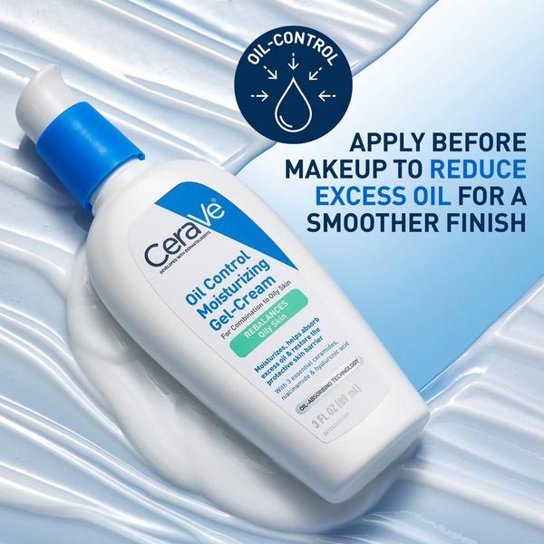 Oil Control Moisturizing Gel-Cream Face Moisturizer for Oily Skin