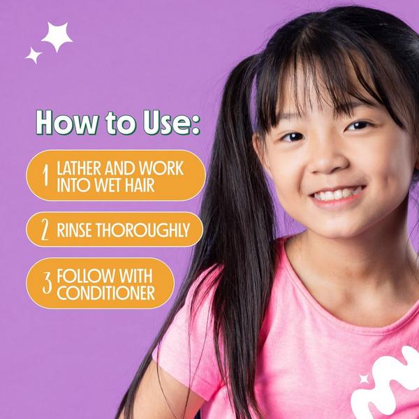 Kids Daily Care Moisturizing Fragrance-Free Tear-Free Shampoo