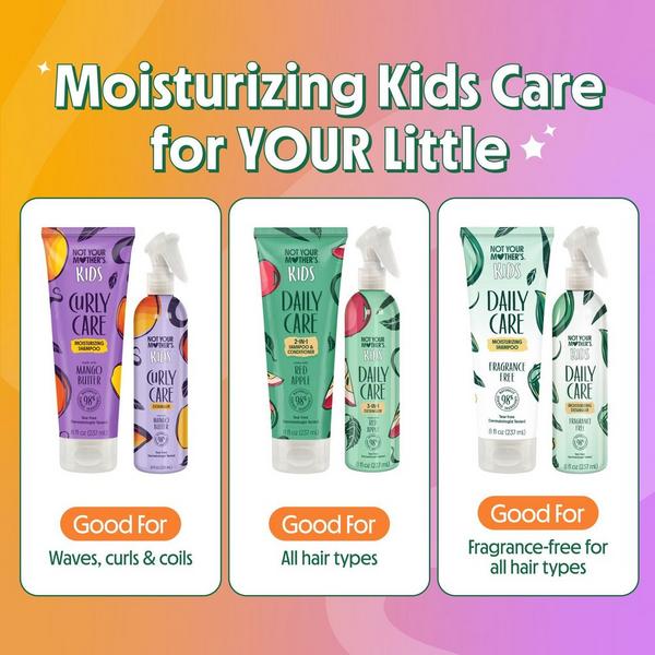 Kids Daily Care Moisturizing Fragrance-Free Tear-Free Conditioner