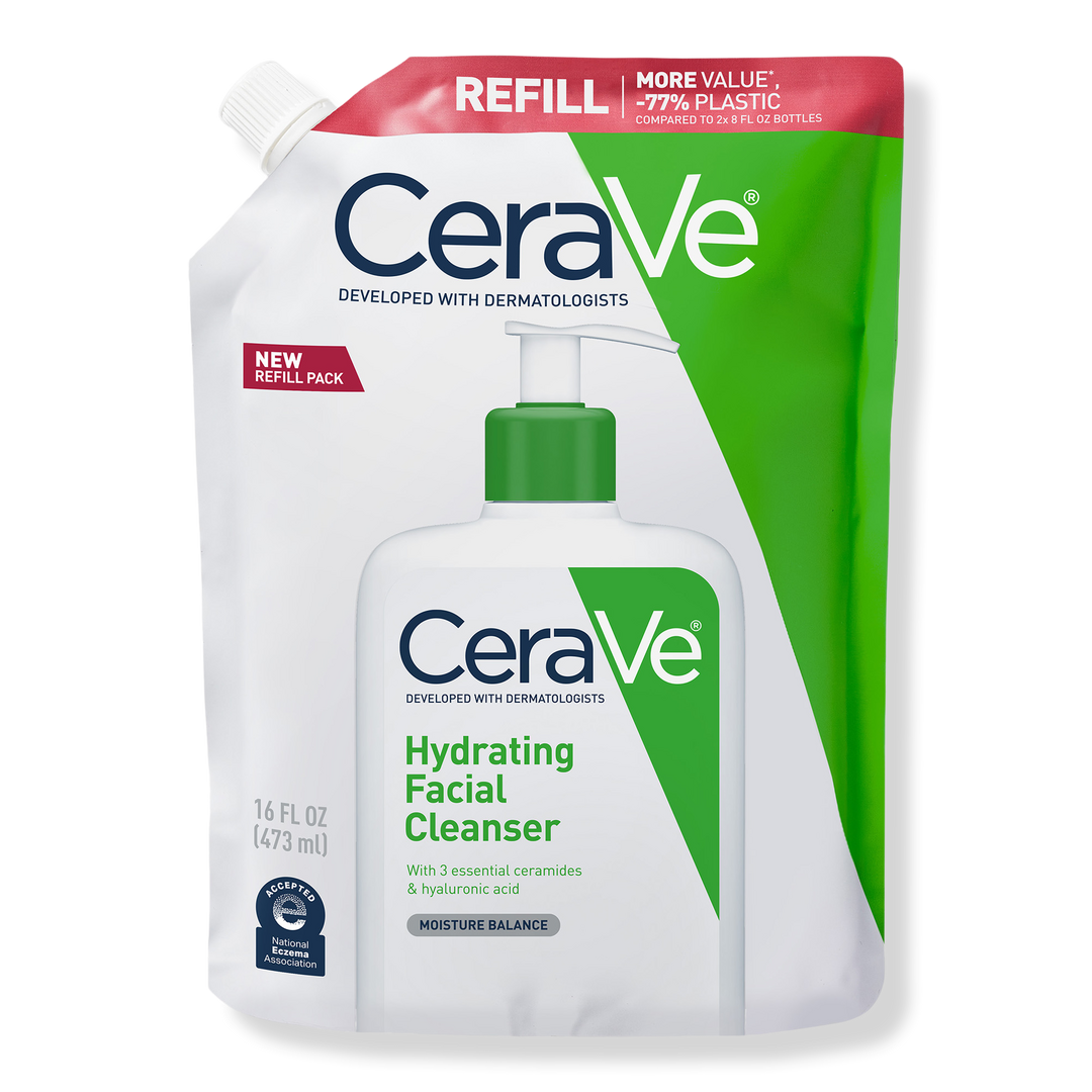 Hydrating Facial Cleanser, Gentle Face Wash for Balanced to Dry Skin