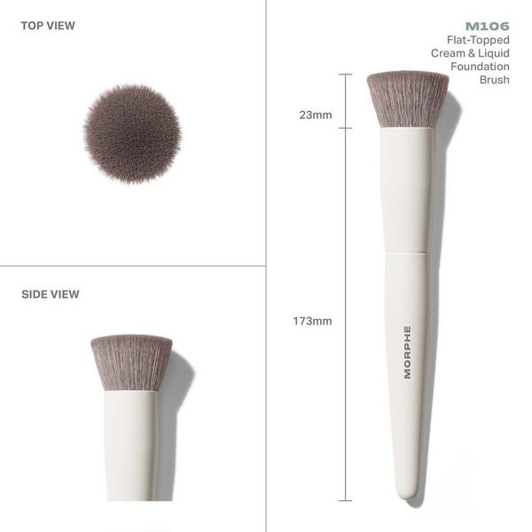 M106 Flat-Topped Cream & Liquid Foundation Brush