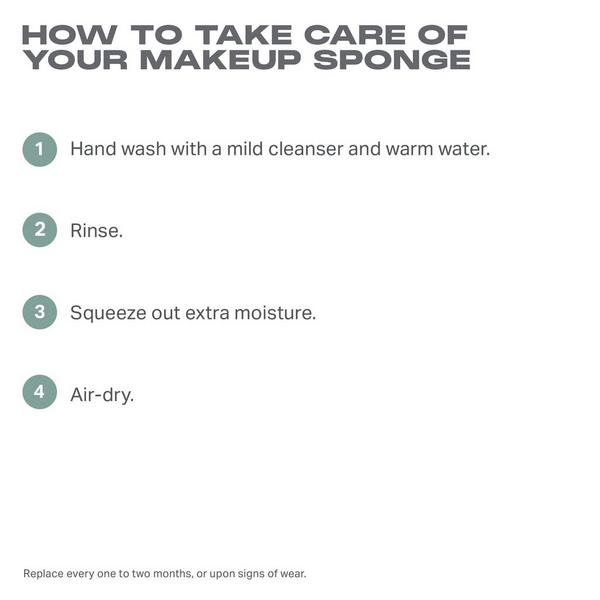 One & Done Multifunctional Makeup Sponge