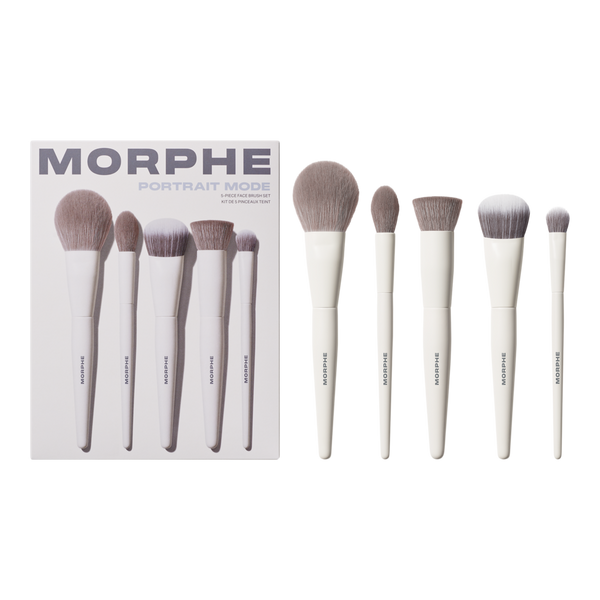Portrait Mode 5-Piece Face Brush Set