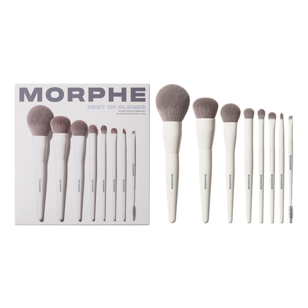 Best of Blends 8-Piece Face & Eye Brush Set