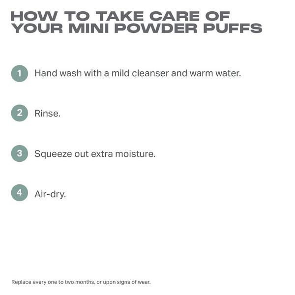 Cloud Cushion Mini Puff Trio