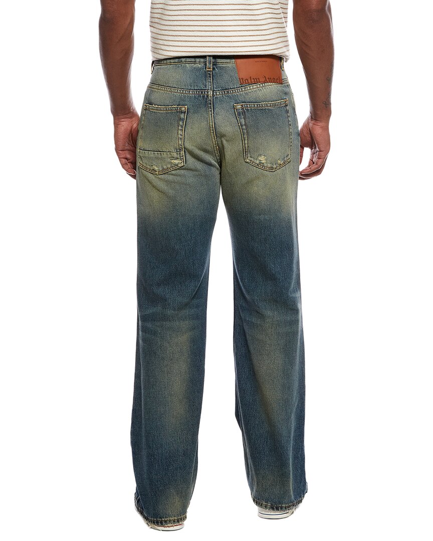 distressed straight jean