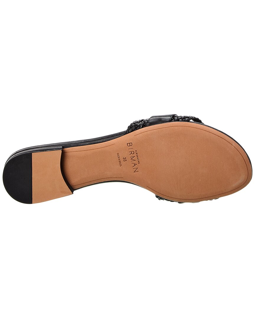 clarita basketry leather sandal