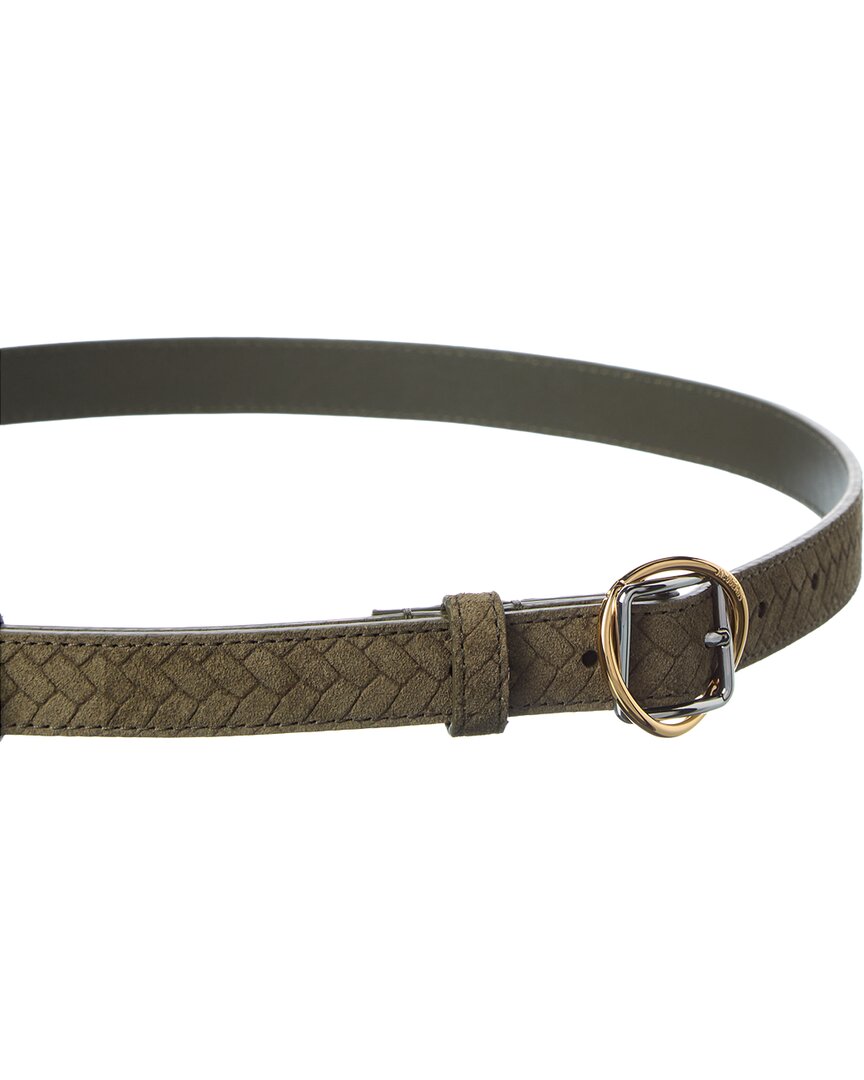 bambino woven suede belt