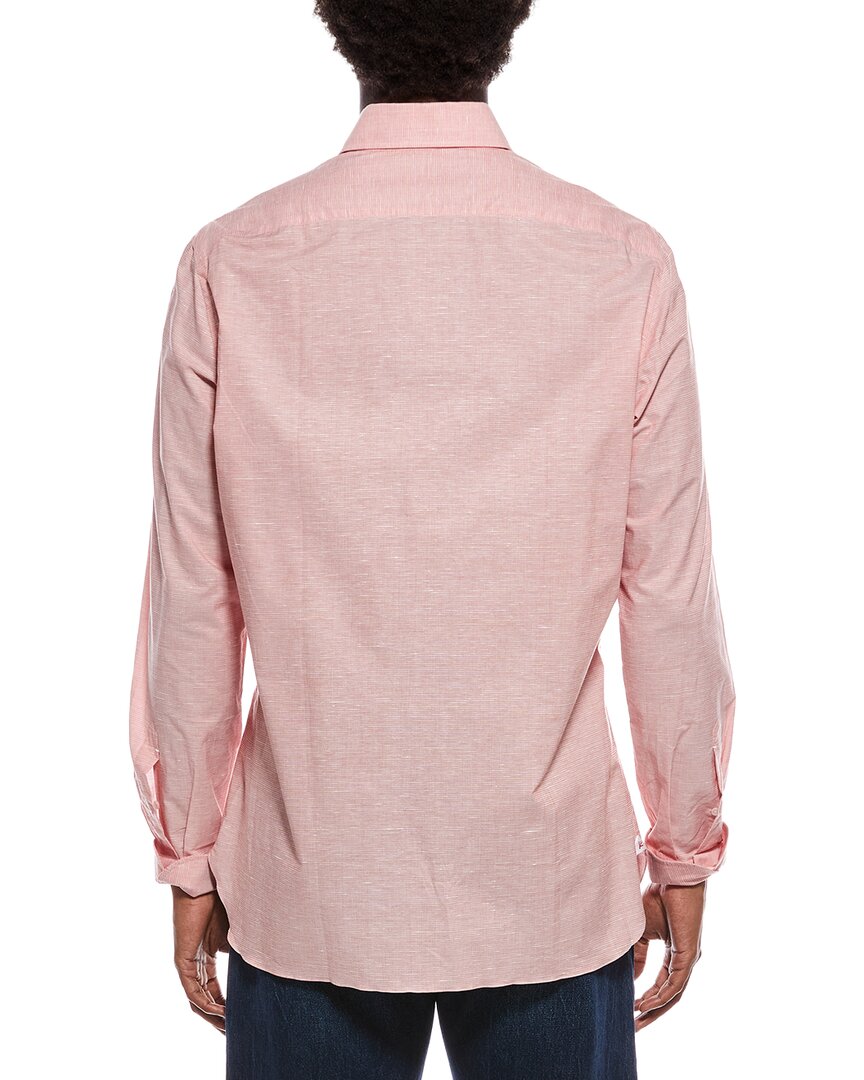 linen-blend shirt