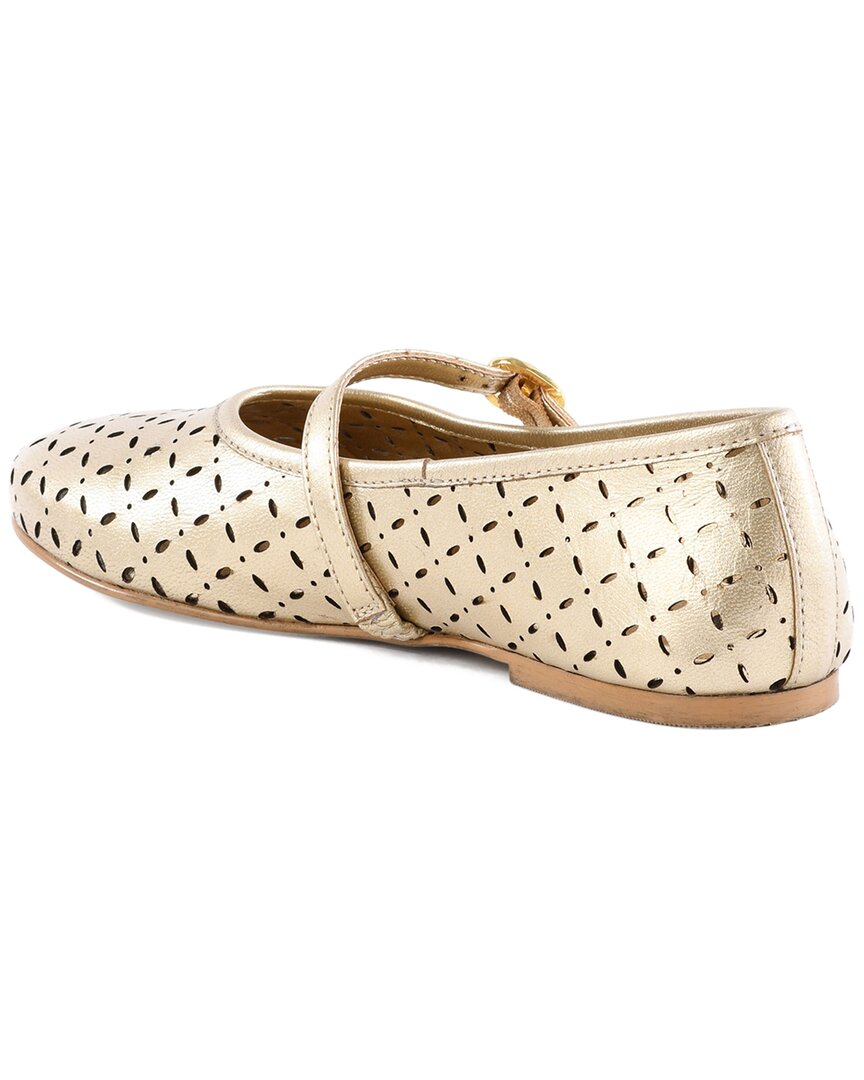 skyler leather flat